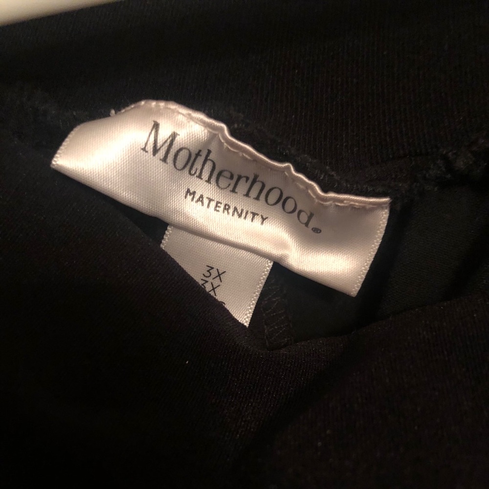 Plus size maternity dress pants